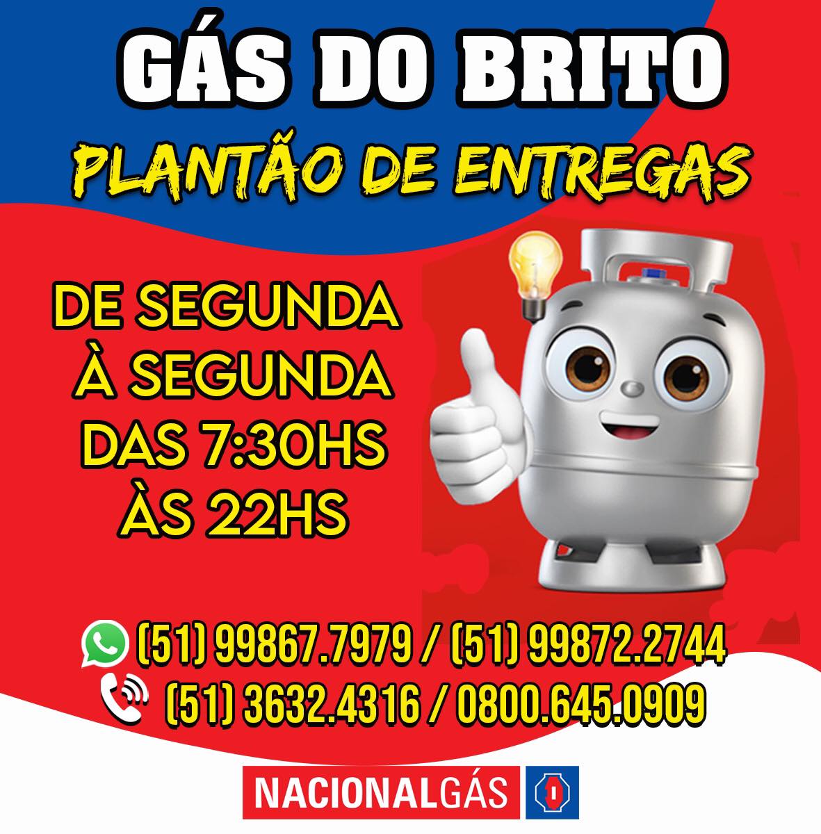 G�S DO BRITO Logomarca