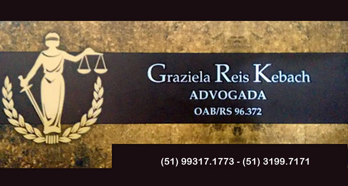 GRAZIELA REIS KEBACH - ADVOGADA OABRS/96.372 Logomarca