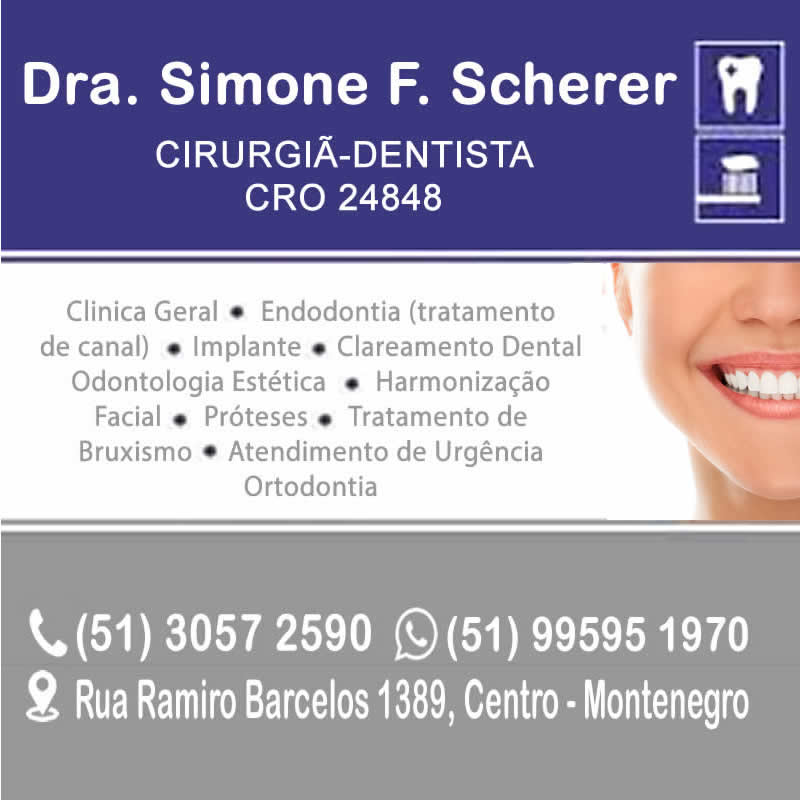 DENTISTA SIMONE F.SCHERER Logomarca