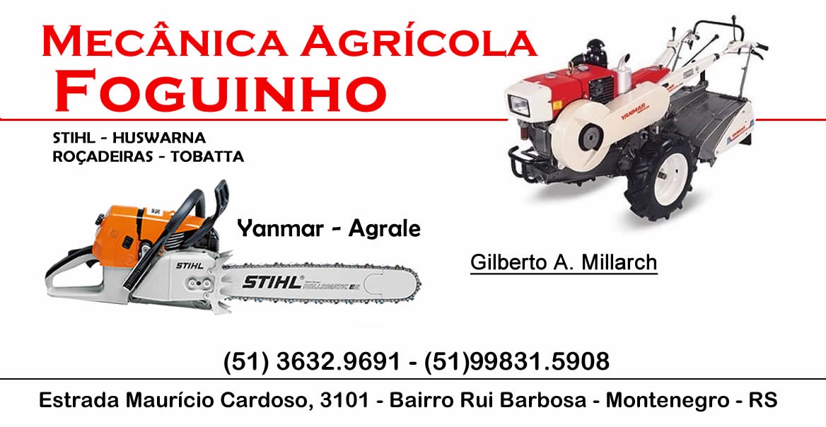 MEC�NICA AGR�COLA FOGUINHO Logomarca